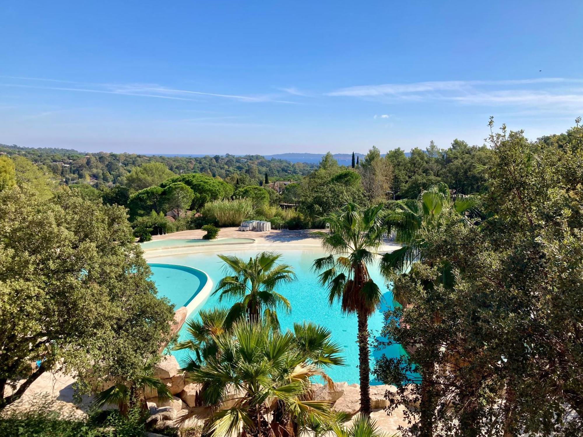 Les Restanques Vue Mer Roses 1070 Rez De Jardin Grimaud Dış mekan fotoğraf